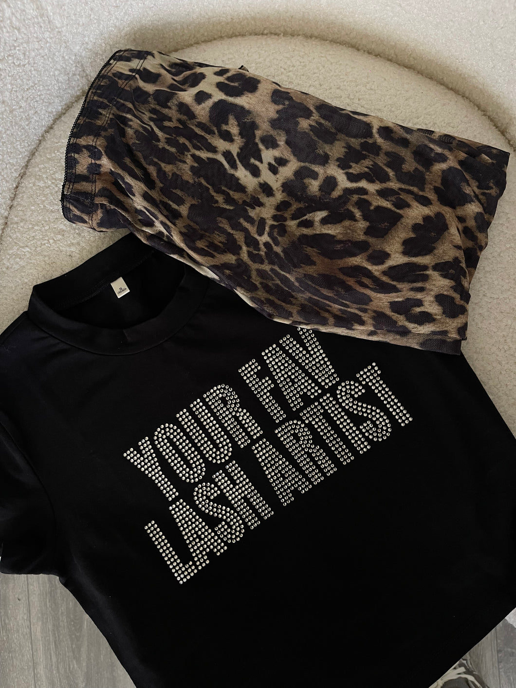“YOUR FAV” Bling Tee