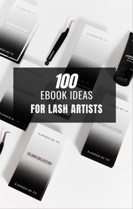 100 EBOOK IDEAS FOR LASH ARTISTS