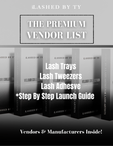 Pro Lash Vendor List (MRR)